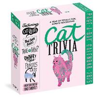 Cat Trivia Page-A-Day Calendar 2025: Cat Quotes, Paw-some Books, True or False, Owner's Tips, Famous Cats, Know Your Breeds, and More!