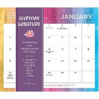 Everyday Gratitude: Inspiration and Organization for 2025: A Magnetic Monthly Calendar for a Fridge, Wall, or Desk