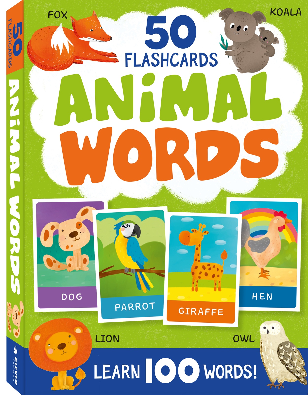First Animals (50 Flash Cards)