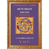 Astrology Cards: Sun Sign Decans