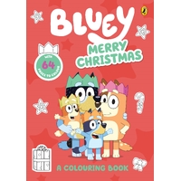 Bluey: Merry Christmas: A Colouring Book