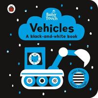 Baby Touch: Vehicles: a black-and-white book