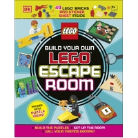 Build Your Own LEGO Escape Room: With 49 LEGO Bricks and a Sticker Sheet to Get Started