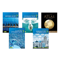 Jacaranda Humanities Alive 7 2E Victorian Curriculum learnON & Print (History, Geography, Civics & Citizenship, Economics & Business) + Atlas 9E Print