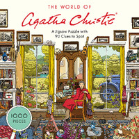 World of Agatha Christie: 1000-piece Jigsaw, The: 1000-piece Jigsaw with 90 clues to spot