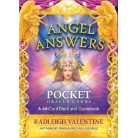 Angel Answers Pocket Oracle Cards: A 44-Card Deck and Guidebook