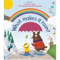 Lift-the-Flap First Questions & Answers: What Makes it Rain?