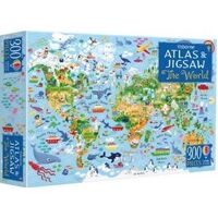 Usborne Atlas and Jigsaw The World