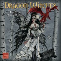 Dragon Witches 2024 16-Month Wall Calendar: The Art of Nene Thomas