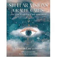 Stellar Visions Oracle Cards: 53-Card Deck and Guidebook: Your Guide to Astrological and Mystic Power