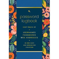 Password  Logbook (Hip Floral)