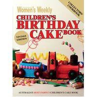 AWW Children's Birthday Cake Book - Vintage Edition