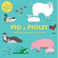 Pig and Piglet: Match the Animals to Their Babies