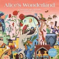 Alice's Wonderland: A Curiouser and Curiouser Jigsaw Puzzle