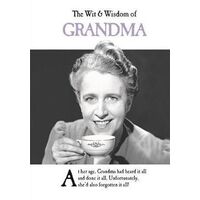 Wit and Wisdom of Grandma, The: the perfect mother's day gift  from the BESTSELLING Greetings Cards Emotional Rescue
