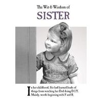 Wit and Wisdom of Sister, The: from the BESTSELLING Greetings Cards Emotional Rescue