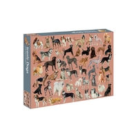 Iconic Dogs: 1000 piece jigsaw puzzle 