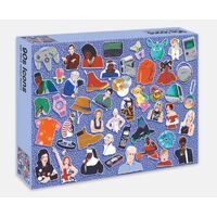 90s Icons: 500 piece jigsaw puzzle