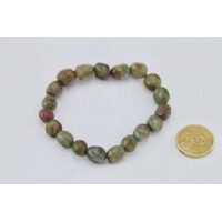 Ruby & Fuchsite Bracelet