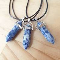 Sodalite Pendant (Large) with cord