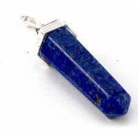 Lapis Pendant (Large) with Silverball (No Cord)