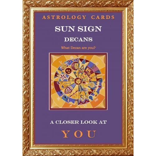 Astrology Cards: Sun Sign Decans