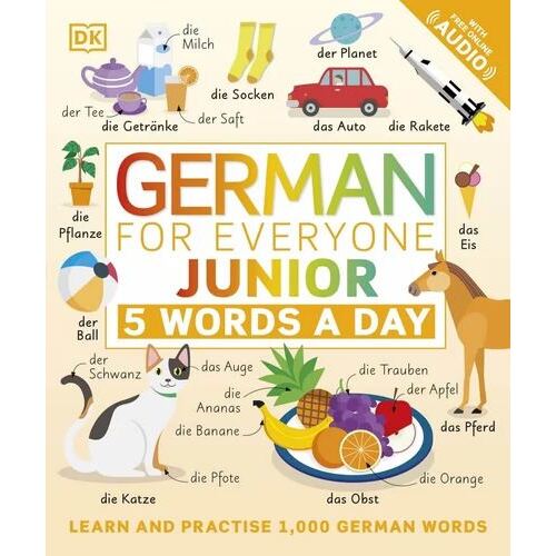 German for Everyone Junior 5 Words a Day