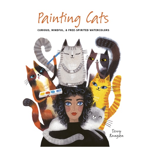 Painting Cats: Curious, mindful & free-spirited watercolors