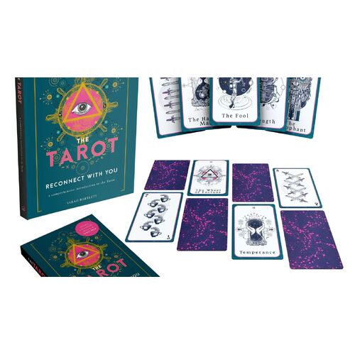 Tarot Book and Card Deck, The: Reconnect With You: A Comprehensive Introduction to the Tarot with an illustrated Tarot deck