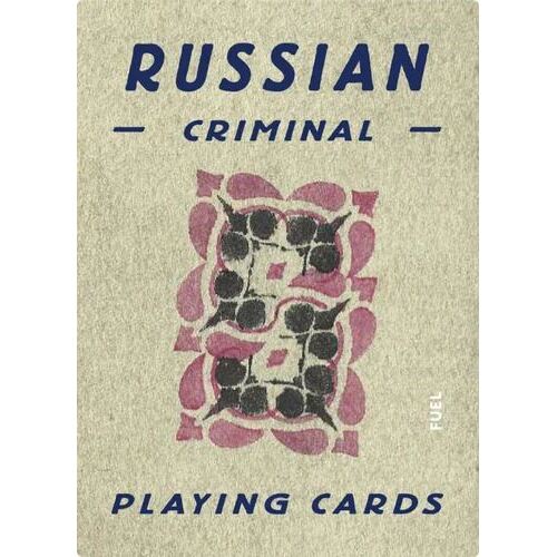 Russian Criminal Playing Cards: Deck of 54 Playing Cards