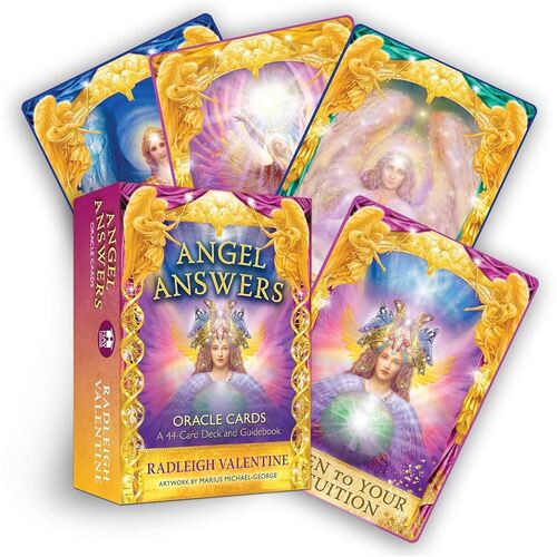 Angel Answers Oracle Cards: A 44-Card Deck and Guidebook