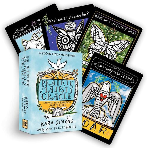 Prairie Majesty Oracle: A 52-Card Deck and Guidebook