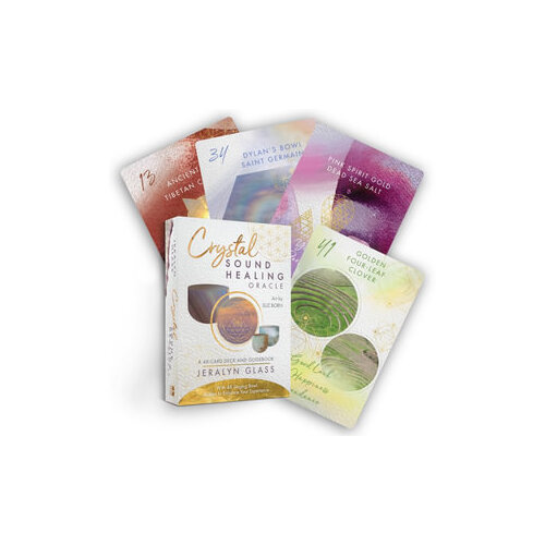Crystal Sound Healing Oracle: A 48-Card Deck and Guidebook with 48 Singing Bowl Audios to Enhance Your Experience