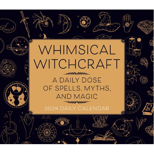 Whimsical Witchcraft Trivia 2024 Boxed Daily Calendar: A Daily Dose of Spells, Myths, and Magic