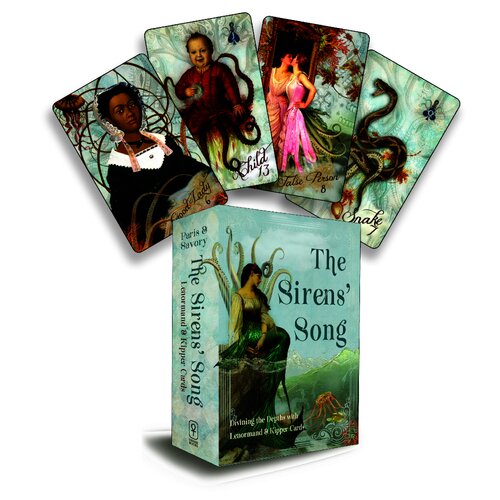 Siren's Song, The: Diving the Depths with Lenormand & Kipper Cards Includes 40 Lenormand Cards, 38 Kipper Cards & 144-Page Colour Guidebook
