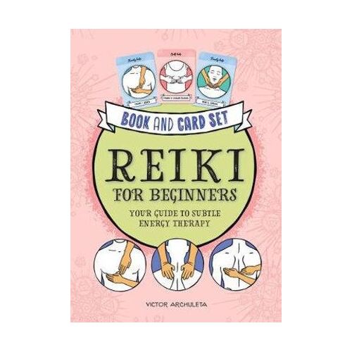 Press Here! Reiki for Beginners Book and Card Set: Your Guide to Subtle Energy Therapy