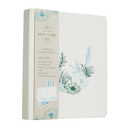 Self-Care 12-Month Undated Planner