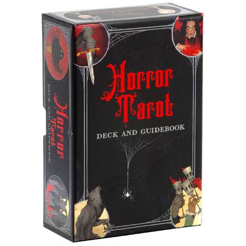 Horror Tarot Deck and Guidebook