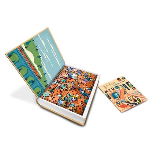 Exploring Hogwarts Puzzle and Book Set