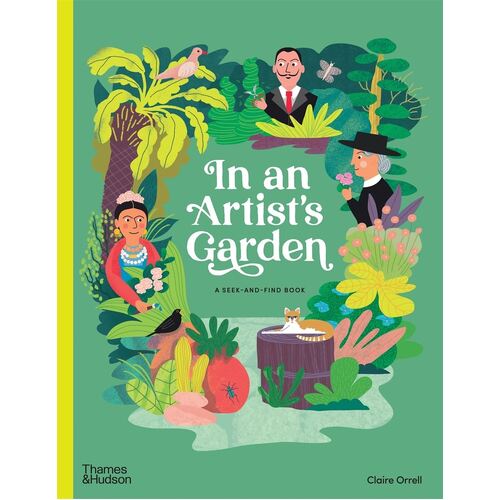 In an Artist's Garden: A Seek-and-Find Book