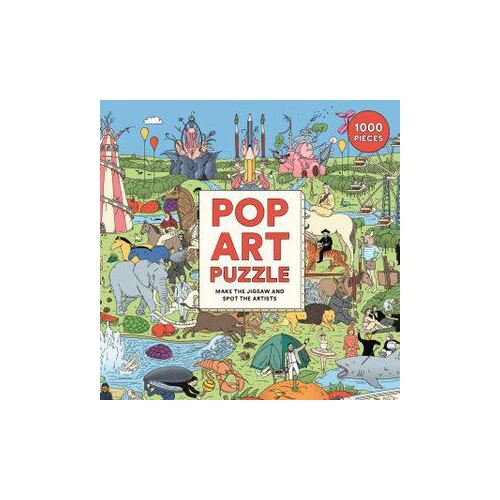 Pop Art Puzzle: Make the Jigsaw and Spot the Artists