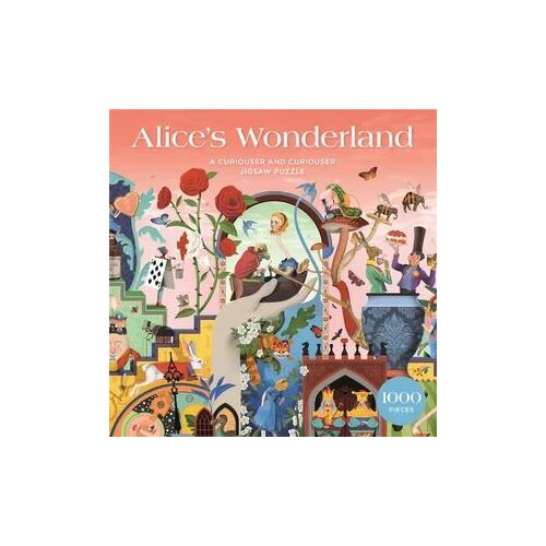 Alice's Wonderland: A Curiouser and Curiouser Jigsaw Puzzle