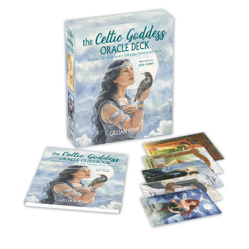 Celtic Goddess Oracle Deck, The: Includes 52 Cards and a 128-Page Illustrated Book