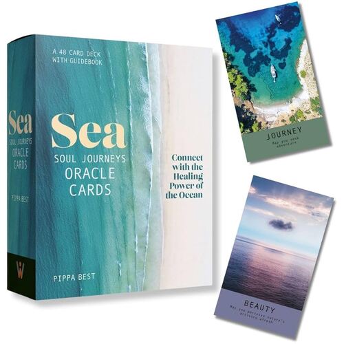 Sea Soul Journeys Oracle Cards: A 48 Card Deck with Guidebook - Connect with the Healing Power of the Ocean