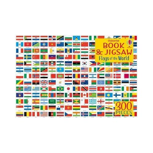 Usborne Book and Jigsaw Flags of the World